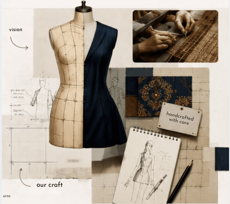 Vastrik Custom Stitching and Bespoke Women's Fashion Couture Hero